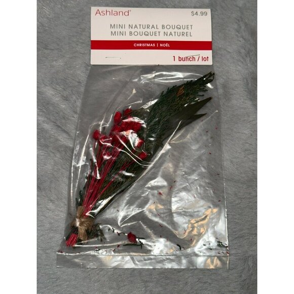 3 for $15 - Ashland Mini Natural Bouquet - Lot of 8 Bunches *NEW SEALED* - Picture 3 of 6